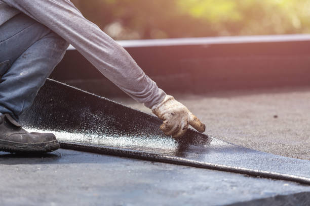Professional Waterproofing technician working in Wellington, KS